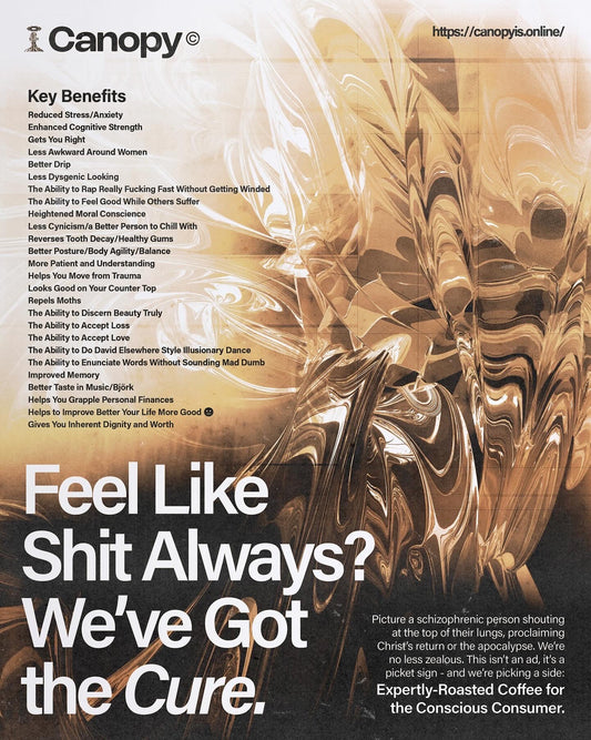 “Feel Like Shit Always?” Ad (Poster)