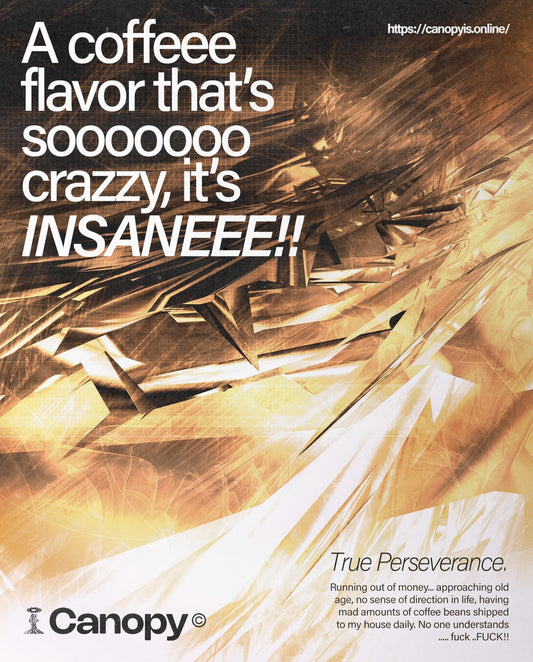 “INSANEEE!!” Ad (Poster)