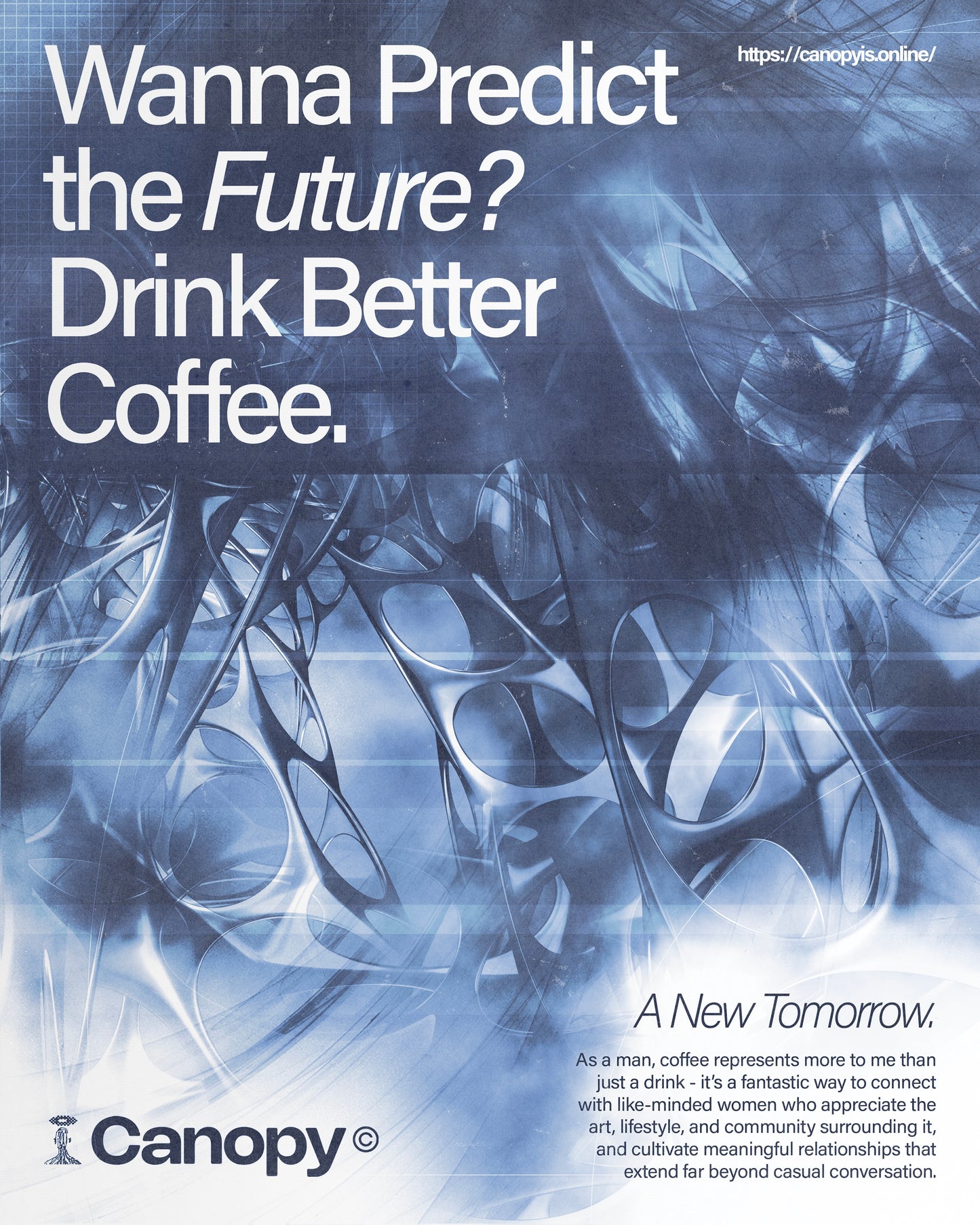 “Wanna Predict the Future?” Ad (Poster)